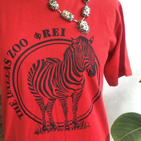 80s "JERZEES" zebra t-shirts