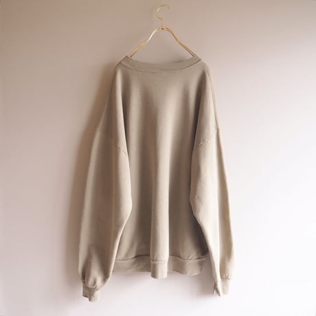 "JERZEES" beige oversized plain sweat