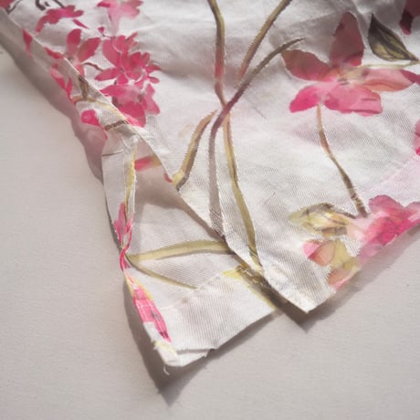 "elementz" oversized sheer floral blouse