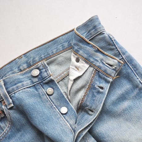 90s made in USA Levi's 501 damage denim pants