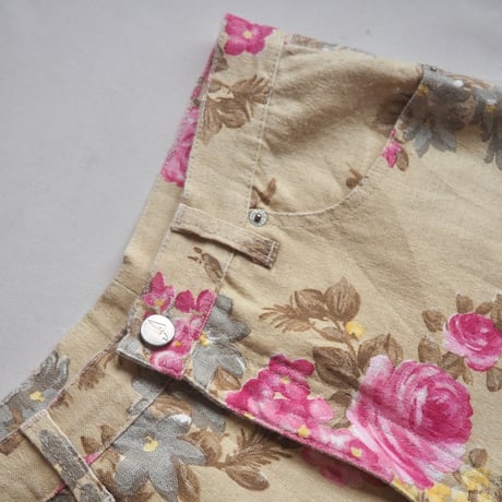 vintage floral pants