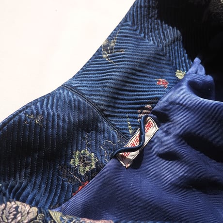 70s chinese brocade robe