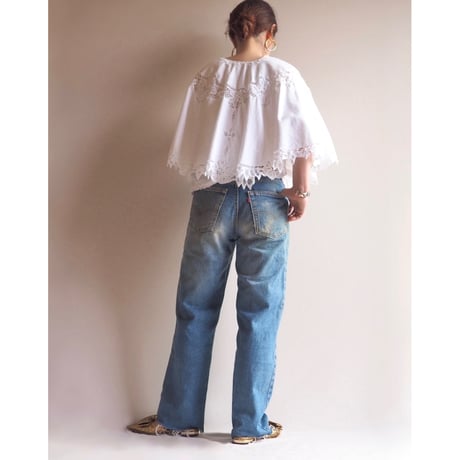 90s made in USA Levi's 510 cut off denim pants