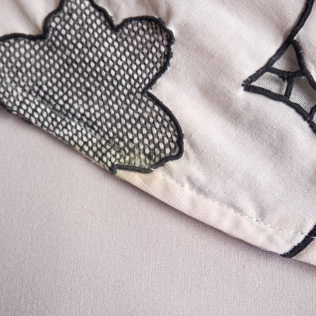 vintage cutwork lace jacket