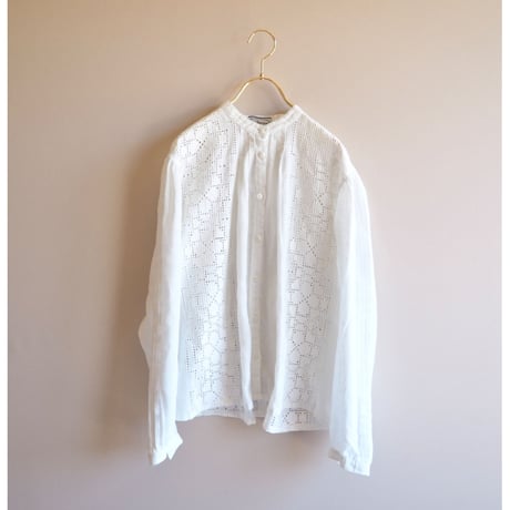 vintage folk lace blouse