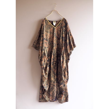 vintage african batik kaftan design dress