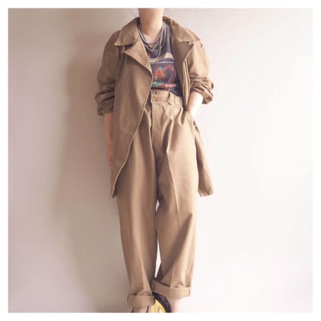 Italian Army deadstock hospital jacket / work pants