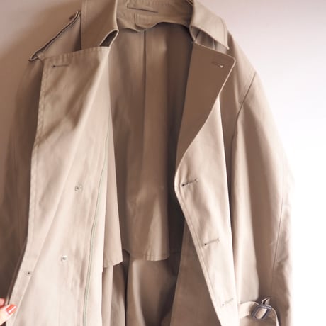 80s〜 "London fog by Wamsutta" oversized trench coat