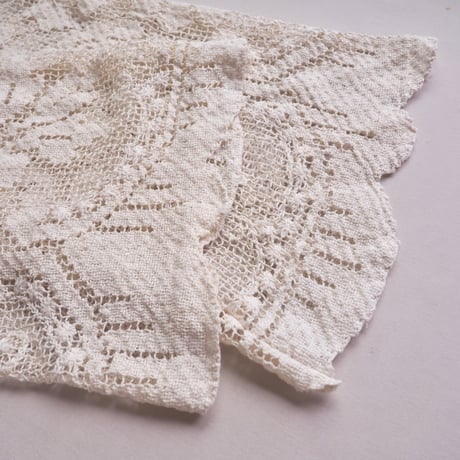 original remake filet lace wide pants (IV)