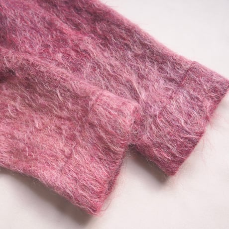 60〜70s "Andrew Stewart" wool × mohair coat (mauve)