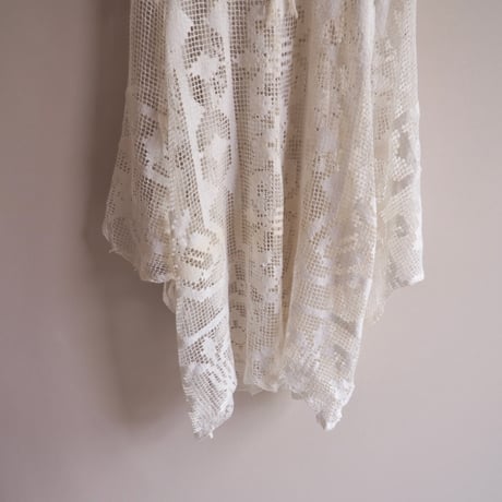 original remake filet lace tunic dress (A)