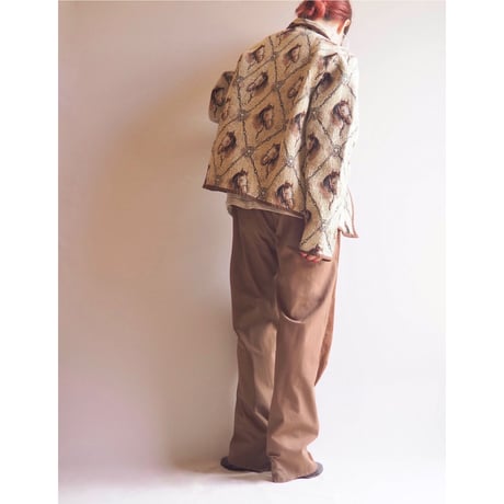 "Sara Studio" horse tapestry jacket