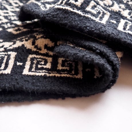 "Alpaci" geometric knit coat
