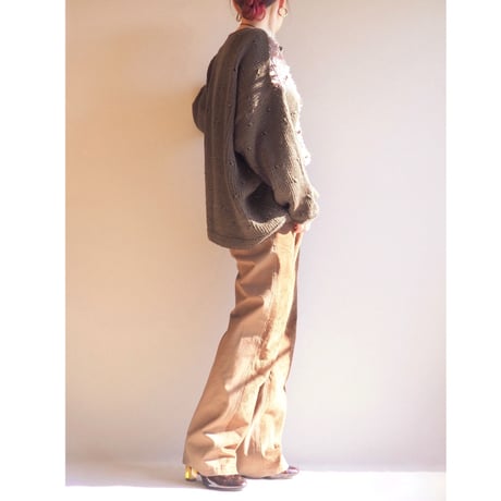 vintage shaggy design sweater