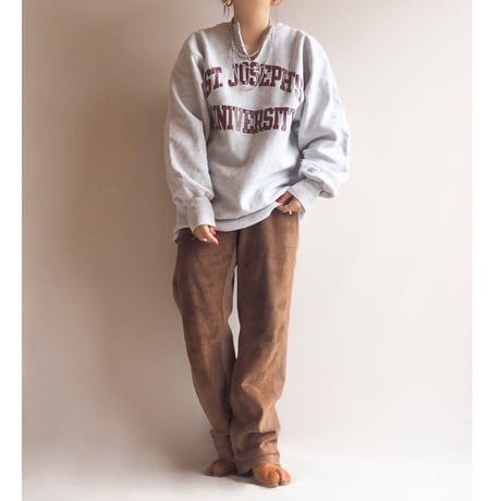 90s champion reverse weave college print sweat