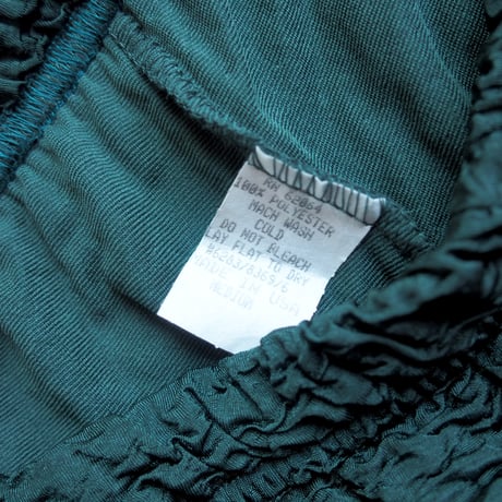 80s textured wide easy pants