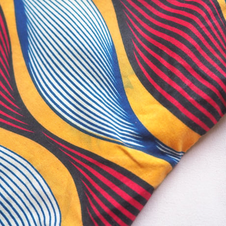 vintage african batik embroidered blouse