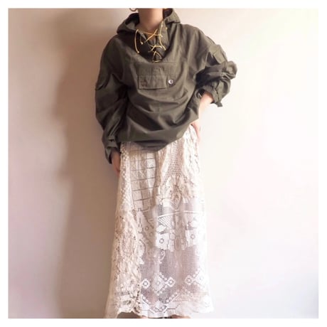 euro vintage military anorak parka