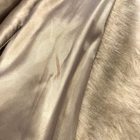 60s "REGINA GLENARA by GLENOIT" faux fur shawl
