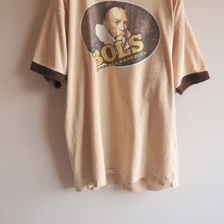 70〜80s "Velva Sheen" BOLS ringer t-shirts