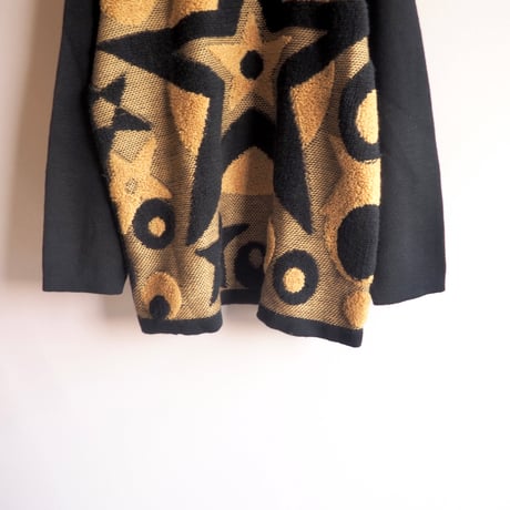 80s〜 star design sweater