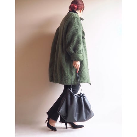 Swedish army M-59 reversible boa liner coat