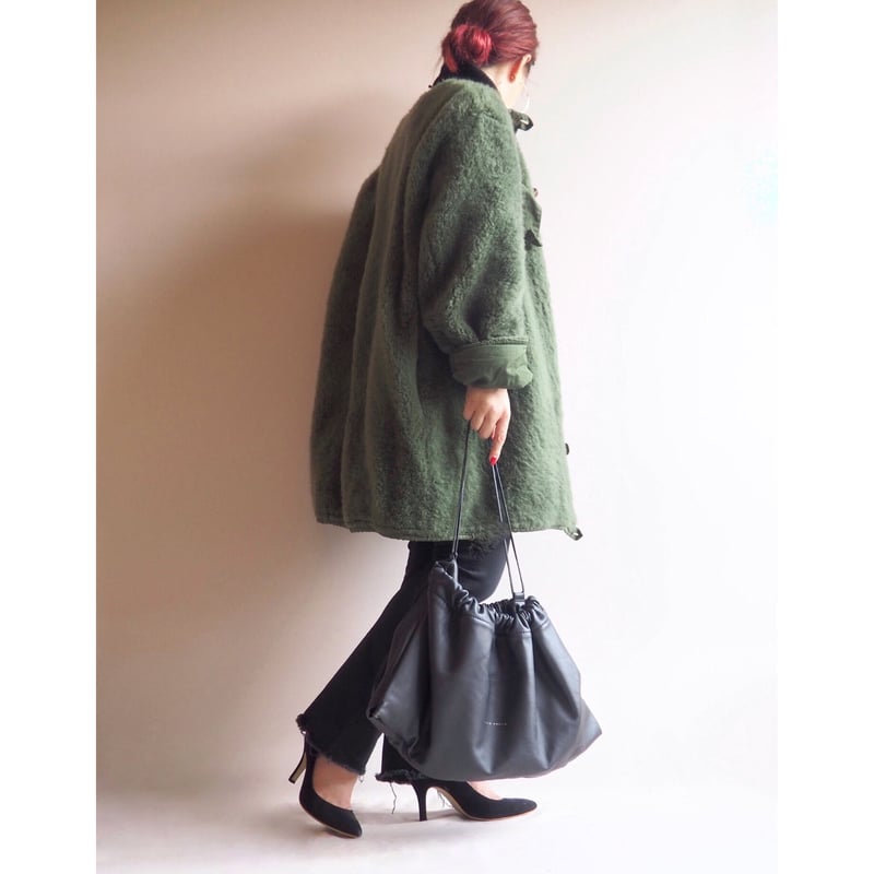 Swedish army M-59 reversible boa liner coat | N