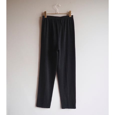 80〜90s metallic knit easy pants