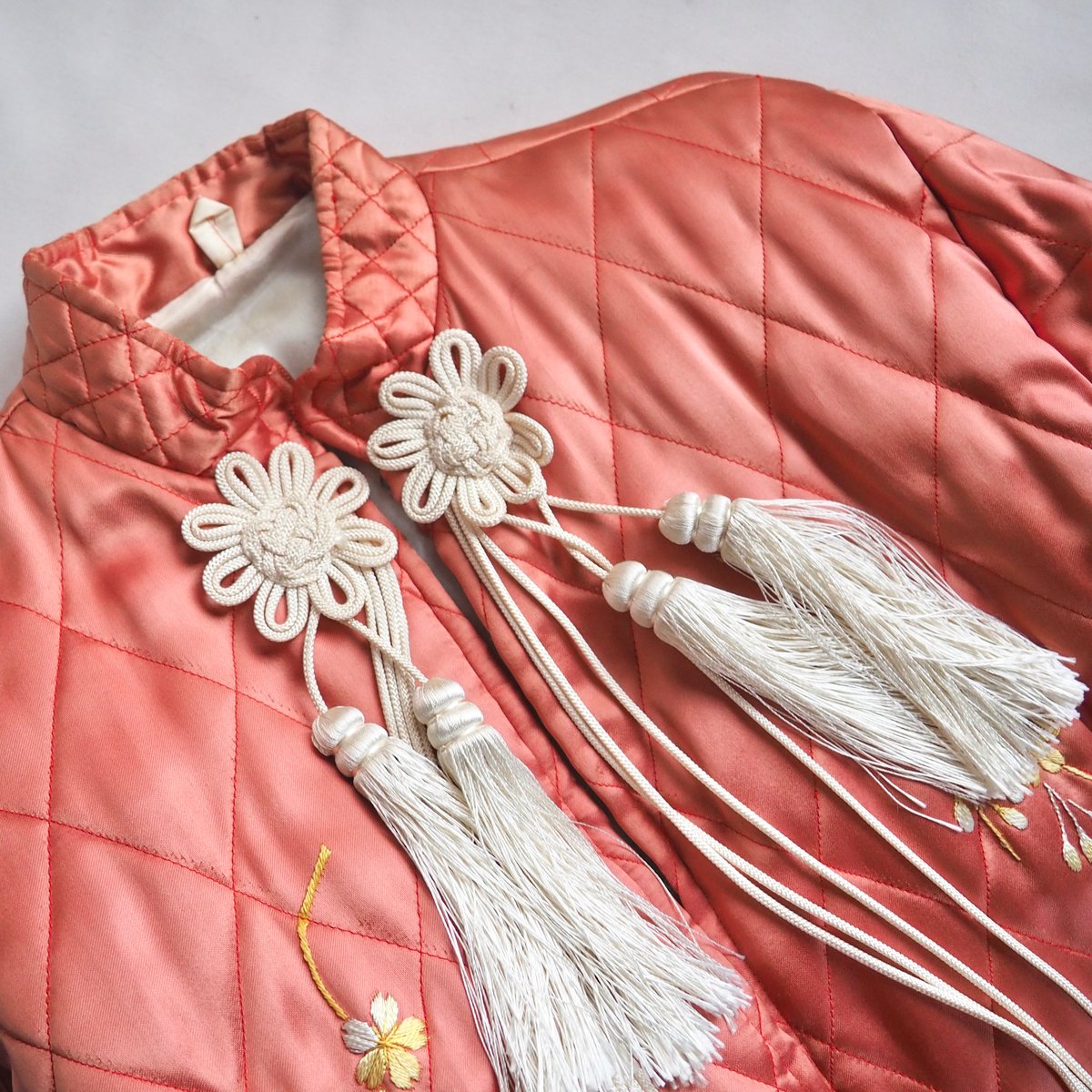 50〜60s chinese embroidered quilt jacket (CP) |