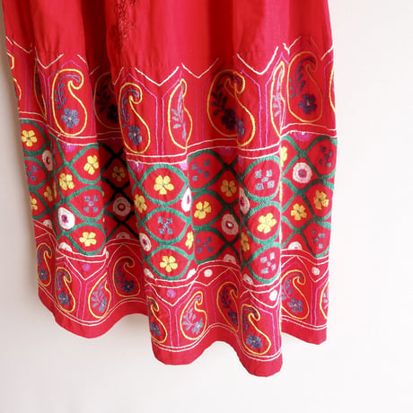 vintage embroidered banjara skirt