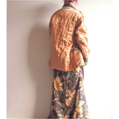 50〜60s chinese embroidered quilt jacket