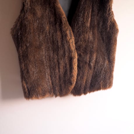 "Donna Salyers" faux fur vest