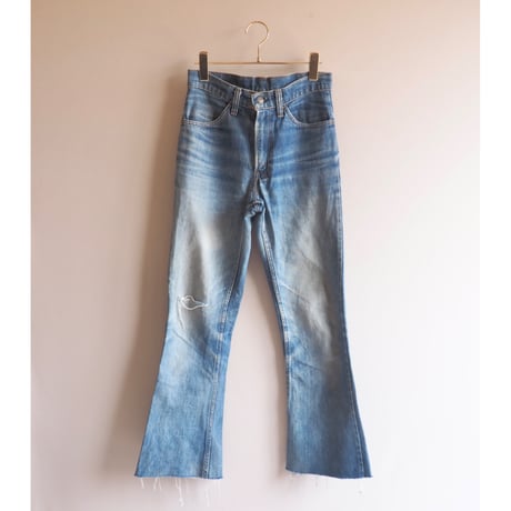 80s made in USA Levi's 646 cutoff denim