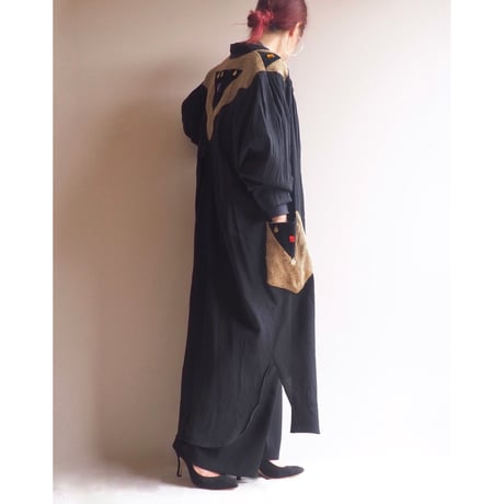 80〜90s made in Turkey design robe