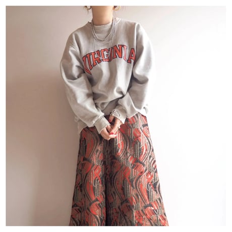 90s champion reverse weave damage college sweat