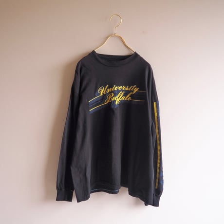 70〜80s "ARTEX" college print long t-shirts