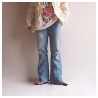80s made in USA Levi's 646 cutoff denim