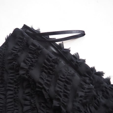 "JACKIE JON New York" ruffle design midi skirt