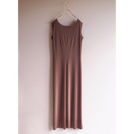 "Carolyn Strauss" elastic sleeveless maxi dress