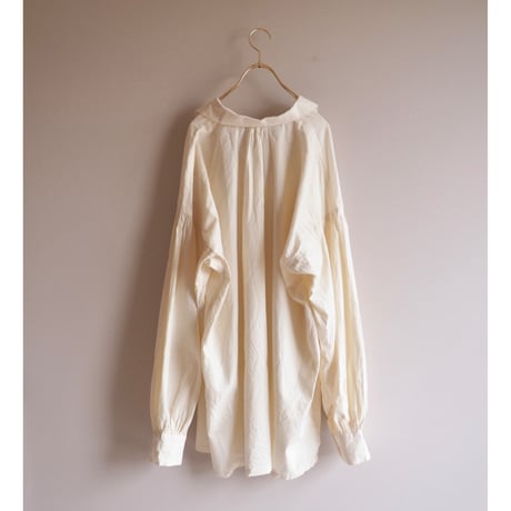 "Georgene Schroeder" balloon sleeve tunic blouse