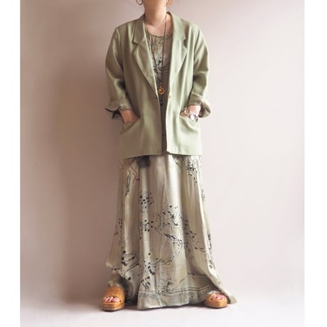 "Sag Harbor" sage tailored jacket