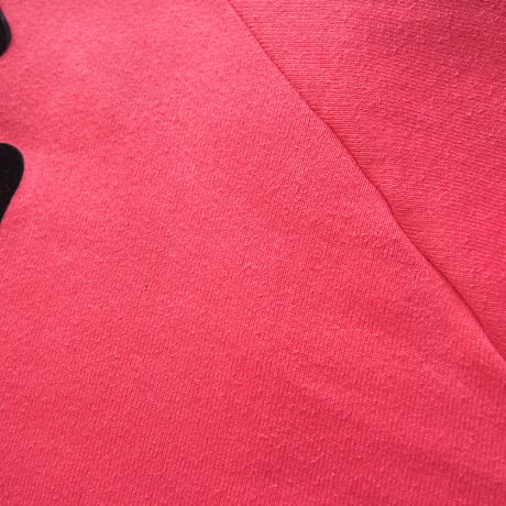 90s "Fruit Of The Loom" flocky print sweat