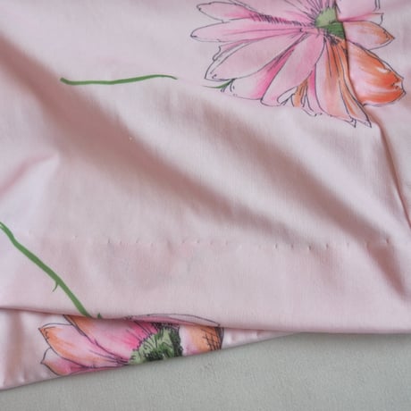 70s "Travel Lite" floral house maxi dress