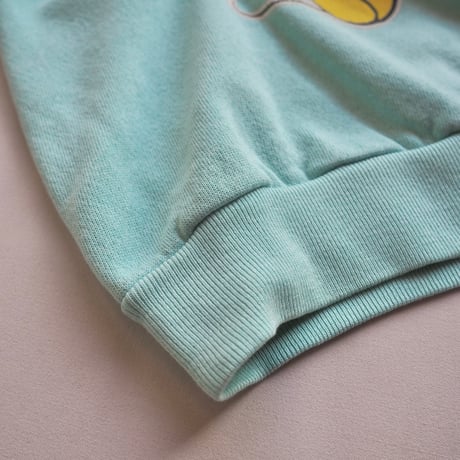 80s "Velva Sheen" mickey print sweat  (mint)