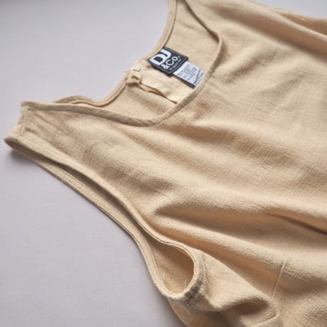 vintage design sleeveless maxi dress