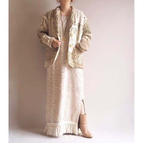 "Sandy Starkman"  patchwork art jacket
