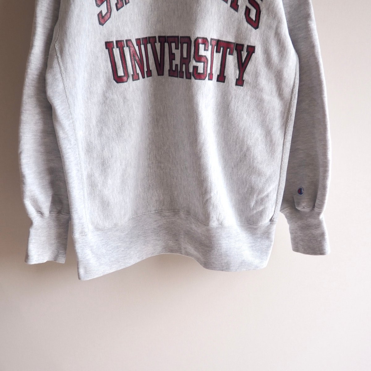90s champion reverse weave college print sweat
