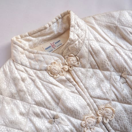 60s〜 chinese embroidered quilt jacket