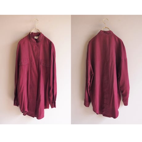 "APART IMPRESSIONS" silk 100% blouse & pants set