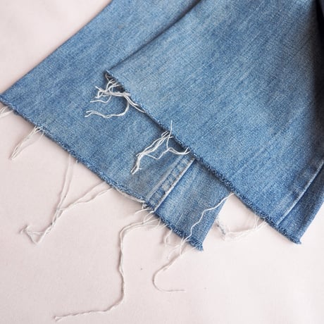 80s made in USA Levi's 646 cutoff denim